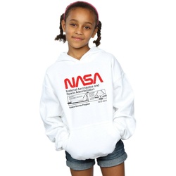 Vêtements Fille Sweats Nasa Classic Space Shuttle Blanc