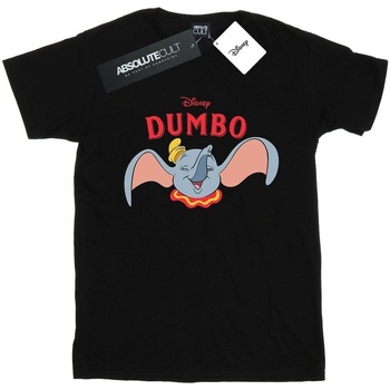 Vêtements Fille T-shirts manches longues Disney Dumbo Smile Noir