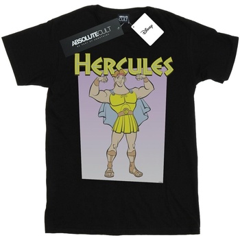 Vêtements Fille T-shirts manches longues Disney Hercules Muscles Noir