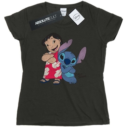 Vêtements Femme T-shirts manches longues Disney Lilo And Stitch Classic Multicolore