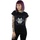 Vêtements Femme T-shirts manches longues Disney Maleficent Cropped Head Noir