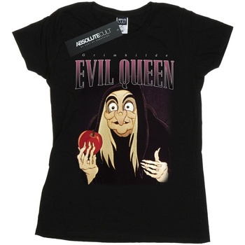 Vêtements Femme T-shirts manches longues Disney Snow White Evil Queen Montage Noir
