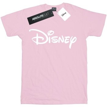 Vêtements Fille T-shirts manches longues Disney Classic Logo Rouge
