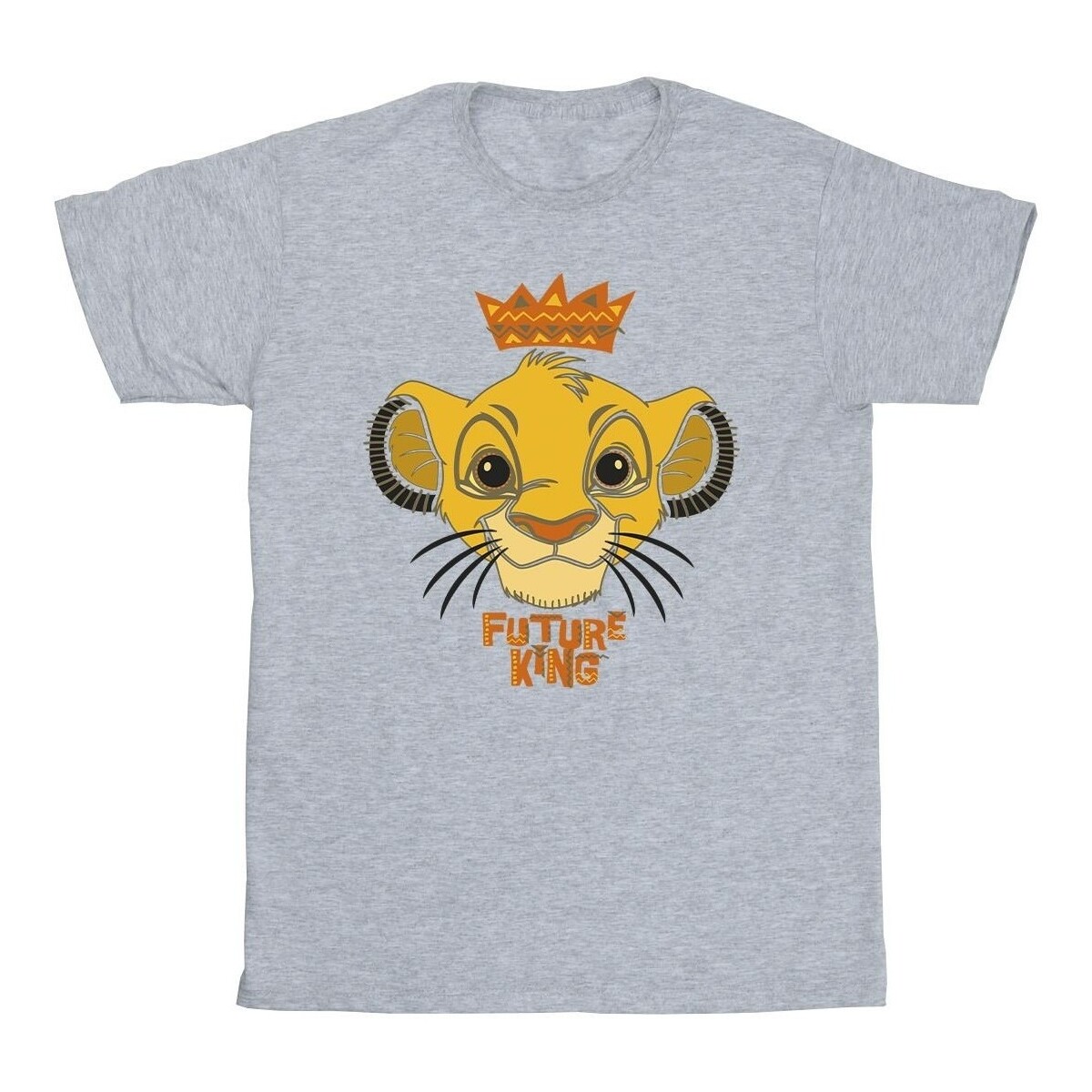 Vêtements Fille T-shirts manches longues Disney The Lion King Future King Gris