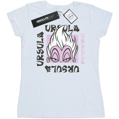 Vêtements Femme T-shirts manches longues Disney Ursula Take Out Blanc