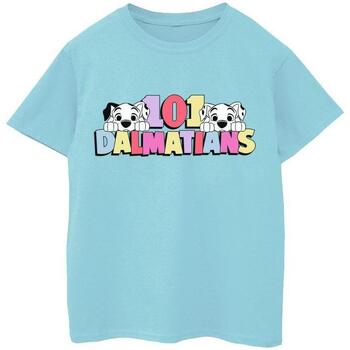 Vêtements Fille T-shirts manches longues Disney 101 Dalmatians Multi Colour Bleu