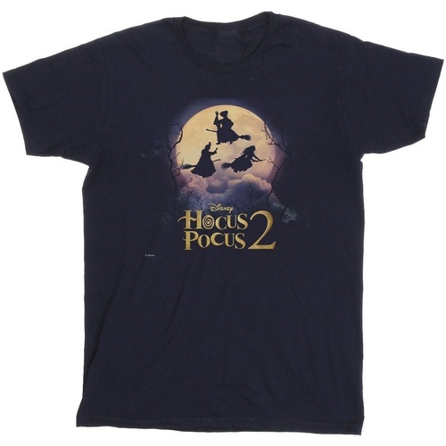 Vêtements Fille T-shirts manches longues Disney Hocus Pocus Witches Flying Bleu
