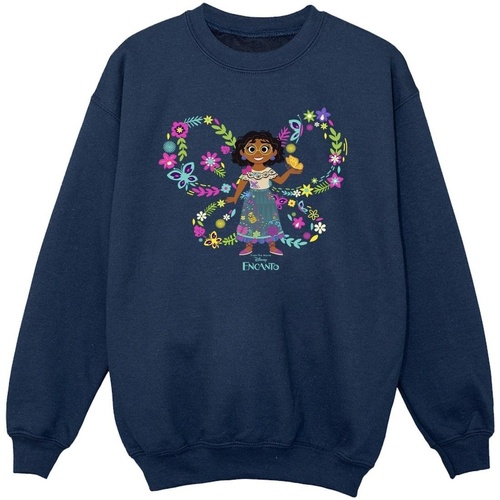 Vêtements Fille Sweats Disney Encanto Mirabel Butterfly Bleu