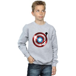 Vêtements Garçon Sweats Marvel Captain America Turntable Gris