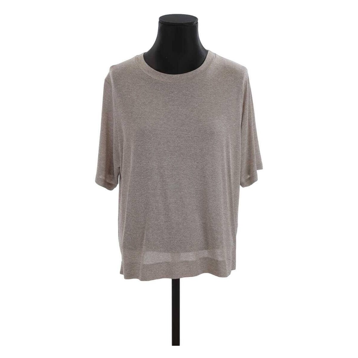 Vêtements Femme Débardeurs / T-shirts sans manche Momoni Top gris Gris