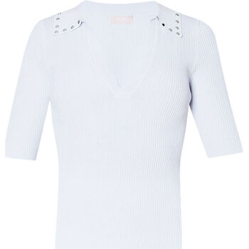 Vêtements Femme Ralph Lauren RRL logo-print cotton T-shirt Liu Jo Polo en maille Blanc