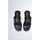 Chaussures Femme Sandales et Nu-pieds Liu Jo Sandales plates en cuir Noir