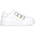 Chaussures Femme Baskets mode Liu Jo Slip on avec boucles bijou Blanc