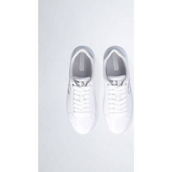 Liu Jo Sneakers en cuir avec maxi logo Blanc