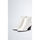 Chaussures Femme Bottes Liu Jo Santiags en cuir ajouré Blanc