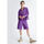 Vêtements Femme Shorts / Bermudas Liu Jo Bermuda en nylon avec ceinture Violet