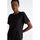 Vêtements Femme T-shirts & Polos Liu Jo T-shirt avec fronces asymétriques Noir
