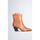Chaussures Femme Bottes Liu Jo Santiags avec chaîne bijou Marron