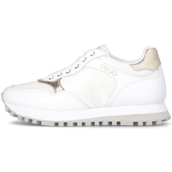 Liu Jo Sneakers en maille filet brillante Blanc