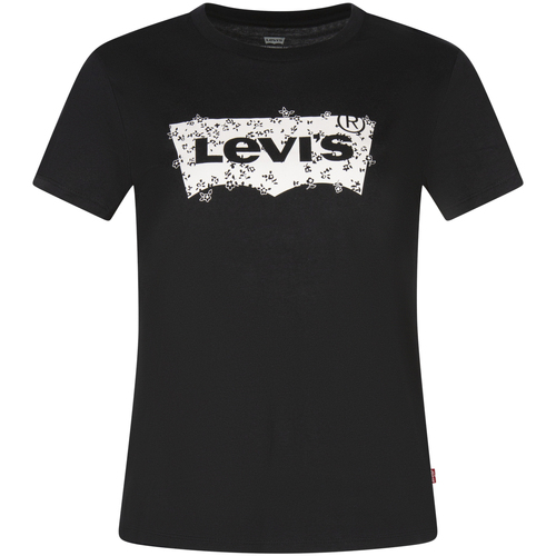 Vêtements Homme T-shirts & Polos Levi's T-shirt coton col rond Noir