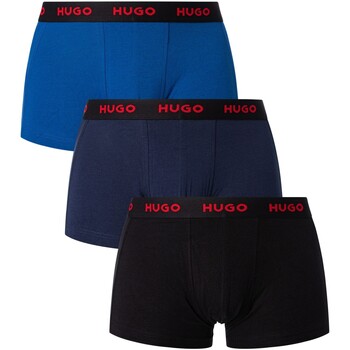 Sous-vêtements Homme Caleçons BOSS Pack de 3 troncs Bleu