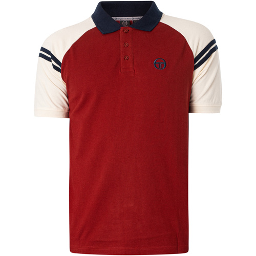 Vêtements Homme Polos manches Heels Sergio Tacchini Polo Sonny Rouge