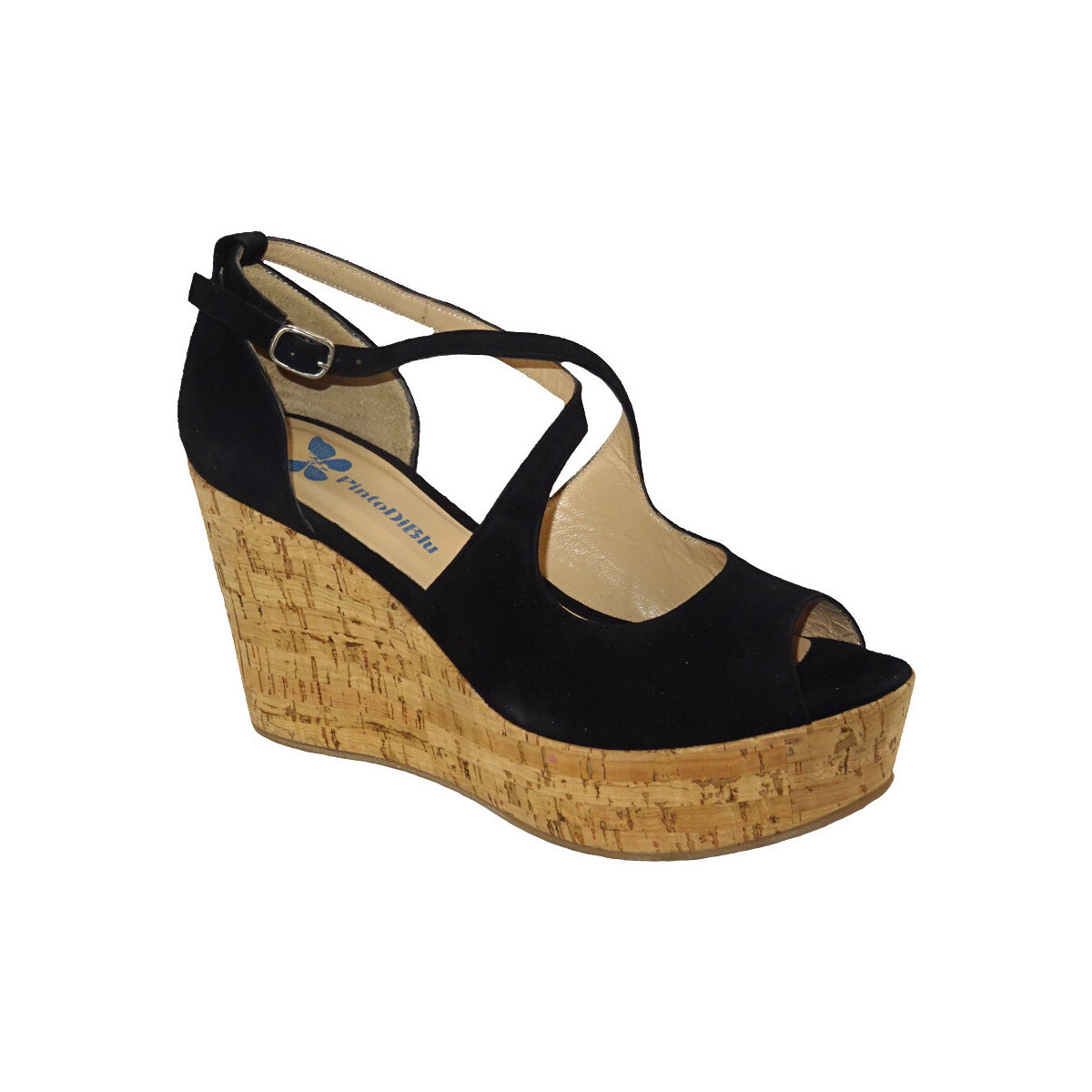 Chaussures Femme Sandales et Nu-pieds PintoDiBlu COMPENSE2024 Noir
