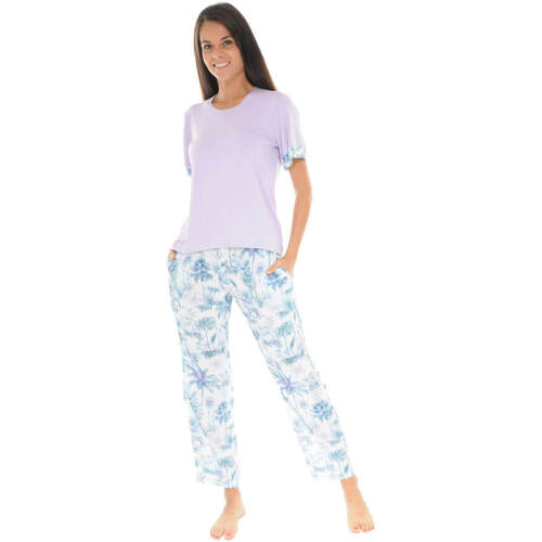 Vêtements Femme Pyjamas / Chemises de nuit Christian Cane VIKY Violet