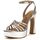Chaussures Femme Escarpins Guess FLPIR2 LEM03 IRIAT-SILVE Doré