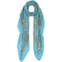 Accessoires textile Femme Echarpes / Etoles / Foulards Liu Jo Foulard avec imprimé cachemire Bleu