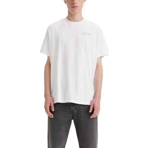 Vêtements T-shirts manches courtes Levi's  Blanc