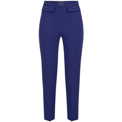 Vêtements Femme Pantalons Elisabetta Franchi pa02841e2-828 Bleu