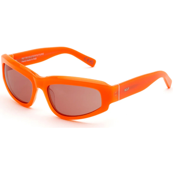 Montres & Bijoux Lunettes de soleil Retrosuperfuture MXC Motore Lunettes de soleil, Orange/Marron, 61 mm Autres
