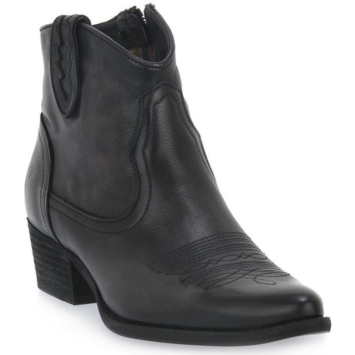 Chaussures Femme Low boots Harmont Felmini BLACK LAVADO Noir