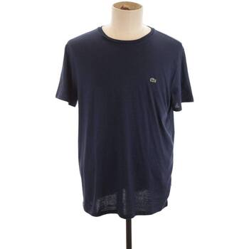 Vêtements Femme Débardeurs / T-shirts Fate sans manche Lacoste T-shirt en coton Bleu