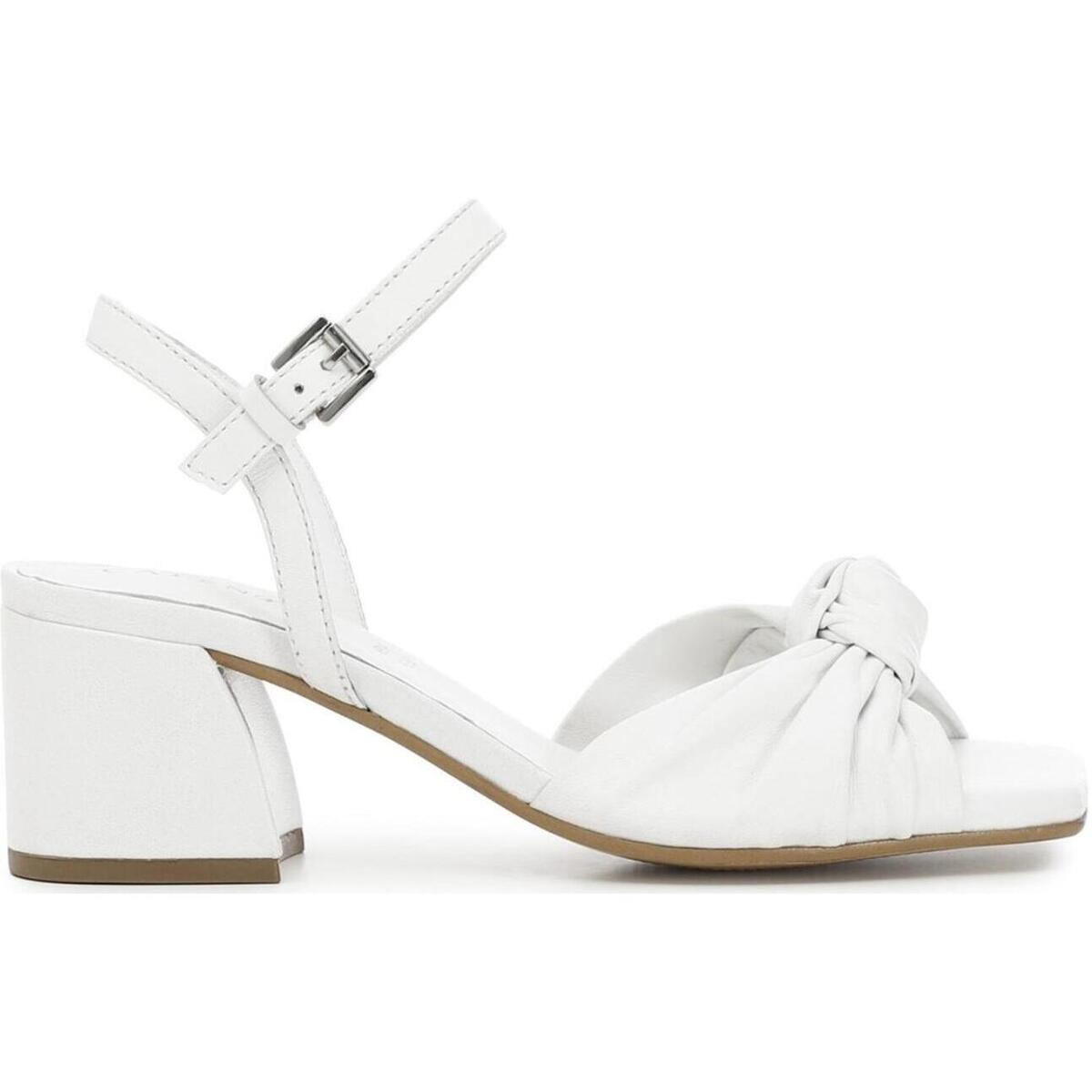 Chaussures Femme Sandales et Nu-pieds Café Noir CAF-RRR-C1LA1010-W001 Blanc