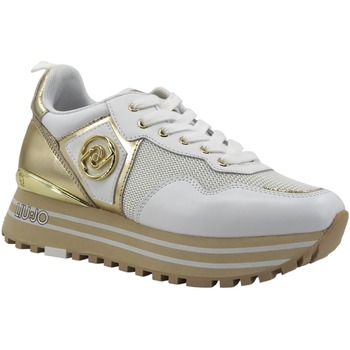 Liu Jo Maxi Wonder 10 sandal Sneaker Donna White BA4053PX030 Blanc