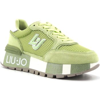 Chaussures Femme Bottes Liu Jo June 02 - Sneaker Light Green BA4005PX303 Vert