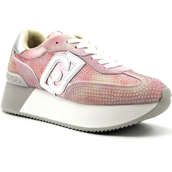 Chaussures Femme Multisport Liu Jo Dreamy 02 Sneaker Donna White Pink BA4081PX485 Rose