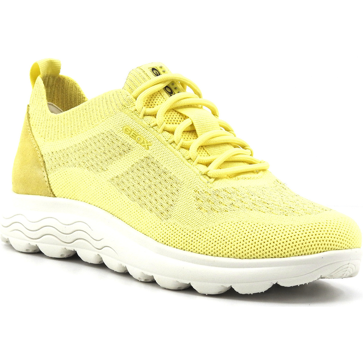 Chaussures Femme Bottes Geox Spherica Sneaker Donna Yellow D15NUA09T22C2004 Jaune