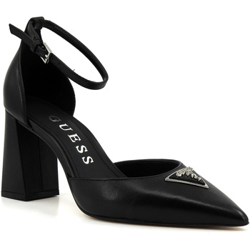 Chaussures Femme Bottes Guess LGR Décolléte Donna Black FLPBSYLEA08 Noir