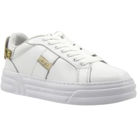 Chaussures Femme Bottes Liu Jo Cleo 29 Sneaker Donna White Gold BA4017PX179 Blanc