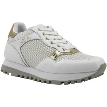 Chaussures Femme Bottes Liu Jo Wonder 39 Sneaker Donna White BA4067PX030 Blanc