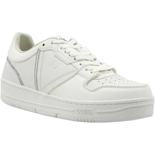 Chaussures Homme Multisport PCH Guess Sneaker Basket Uomo White FMPANCLAC12 Blanc