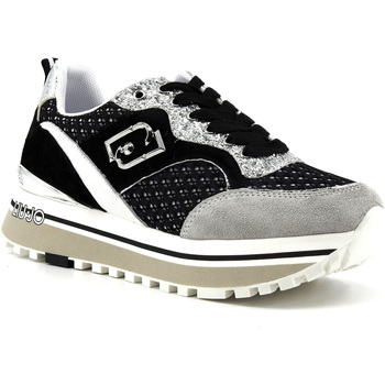 Chaussures Femme Multisport Liu Jo Maxi Wonder 73 Sneaker Donna Black BA4059TX394 Noir