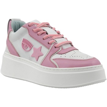 bottes chiara ferragni  sneaker donna pink cf3217-012 