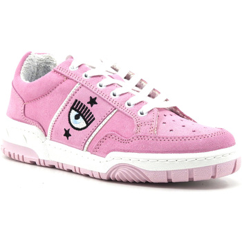 Chaussures Femme Multisport Chiara Ferragni Sneaker Donna Pink CF3200-012 Rose