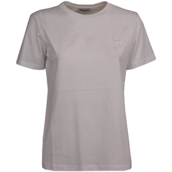 Vêtements Femme T-shirts manches courtes Dondup s746jf0271dfz4-000 Blanc