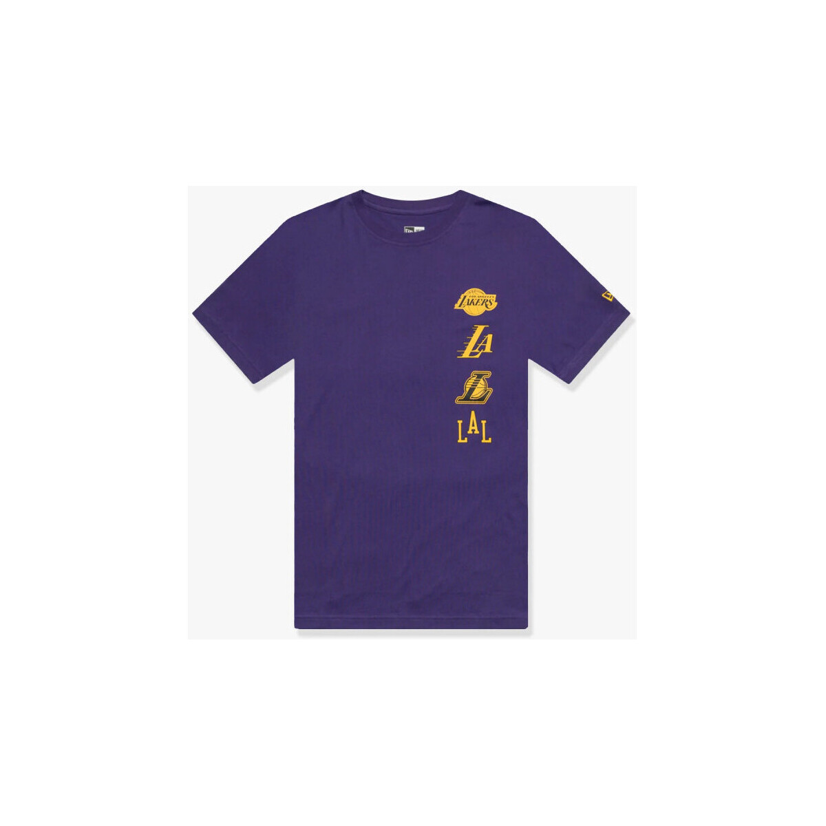 Vêtements T-shirts manches courtes New-Era T-Shirt NBA Los Angeles Lakers Multicolore