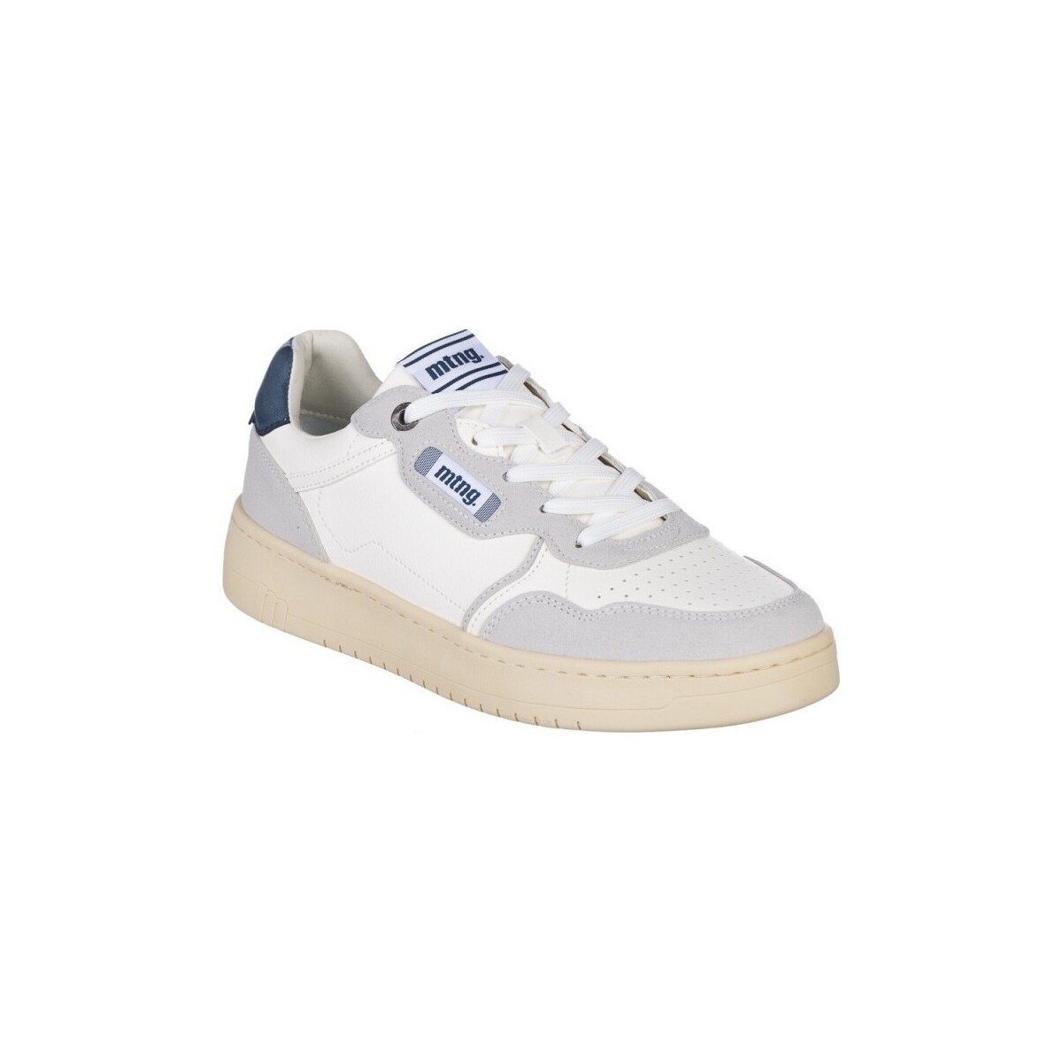 Chaussures Homme Baskets basses MTNG SNEAKERS  84504 Blanc